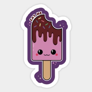 Kawaii Ice Cream Sticker